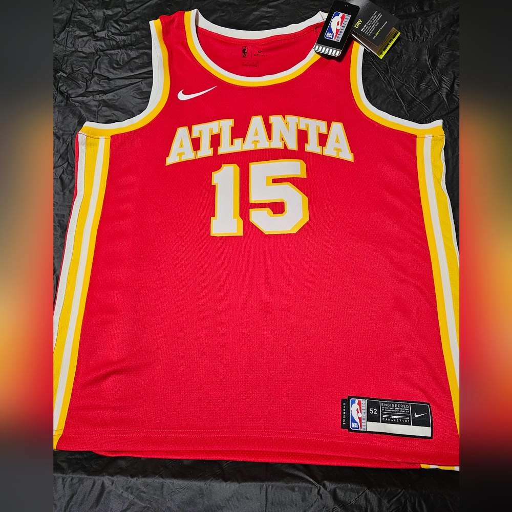 Nike Men's Atlanta Hawks Clint Capela #15 Red Dri-FIT Swingman Jersey